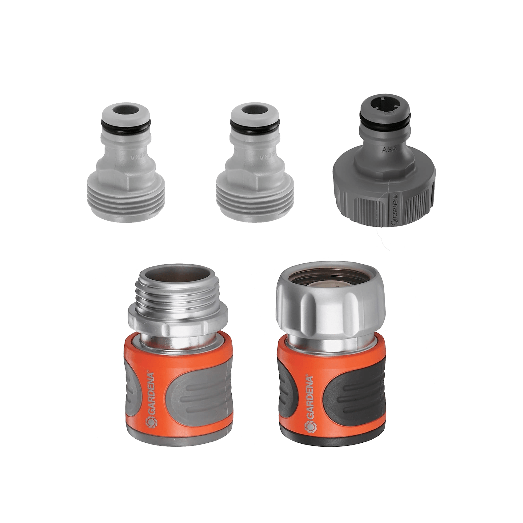 Premium Metal 5 Piece Quick Connect Starter Set