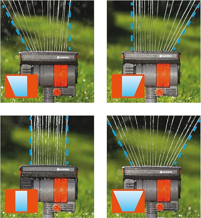 ZoomMaxx Oscillating Sprinkler On Weighted Sled Base 2300 Sq. Ft. Coverage