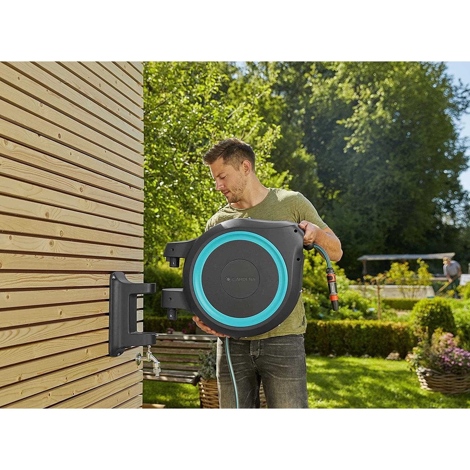 115 Foot Wall Mounted Hose Reel