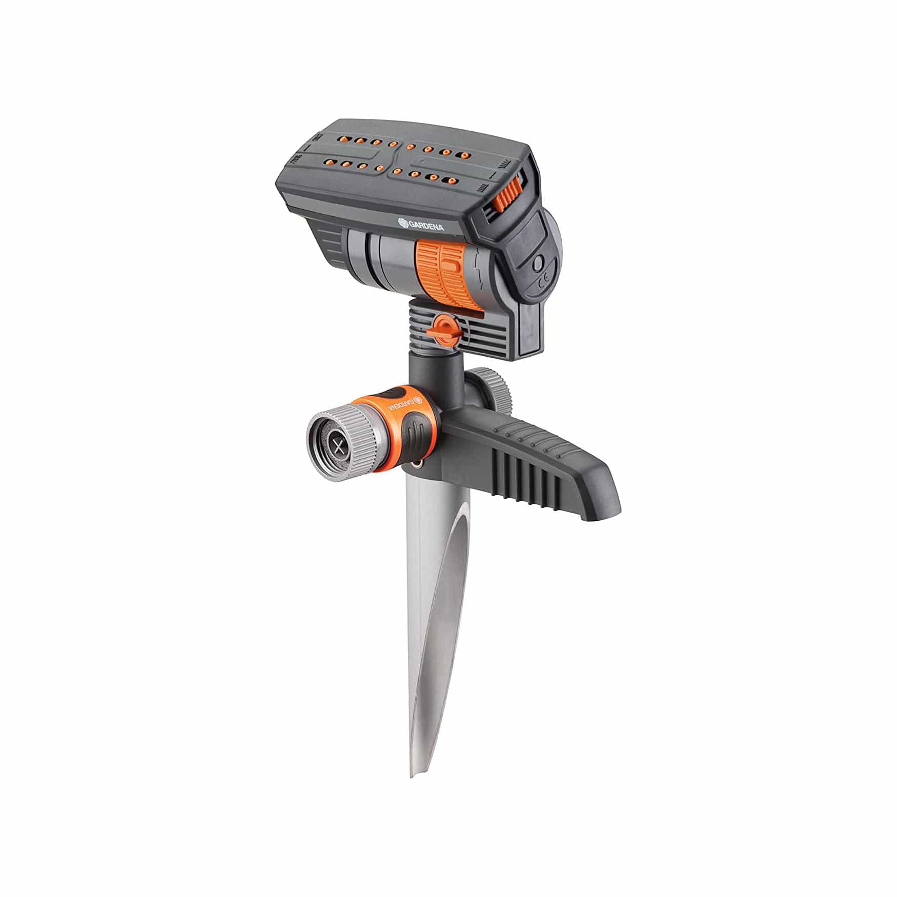 ZoomMaxx Oscillating Sprinkler On Metal Spike 2400 Sq Ft. Coverage