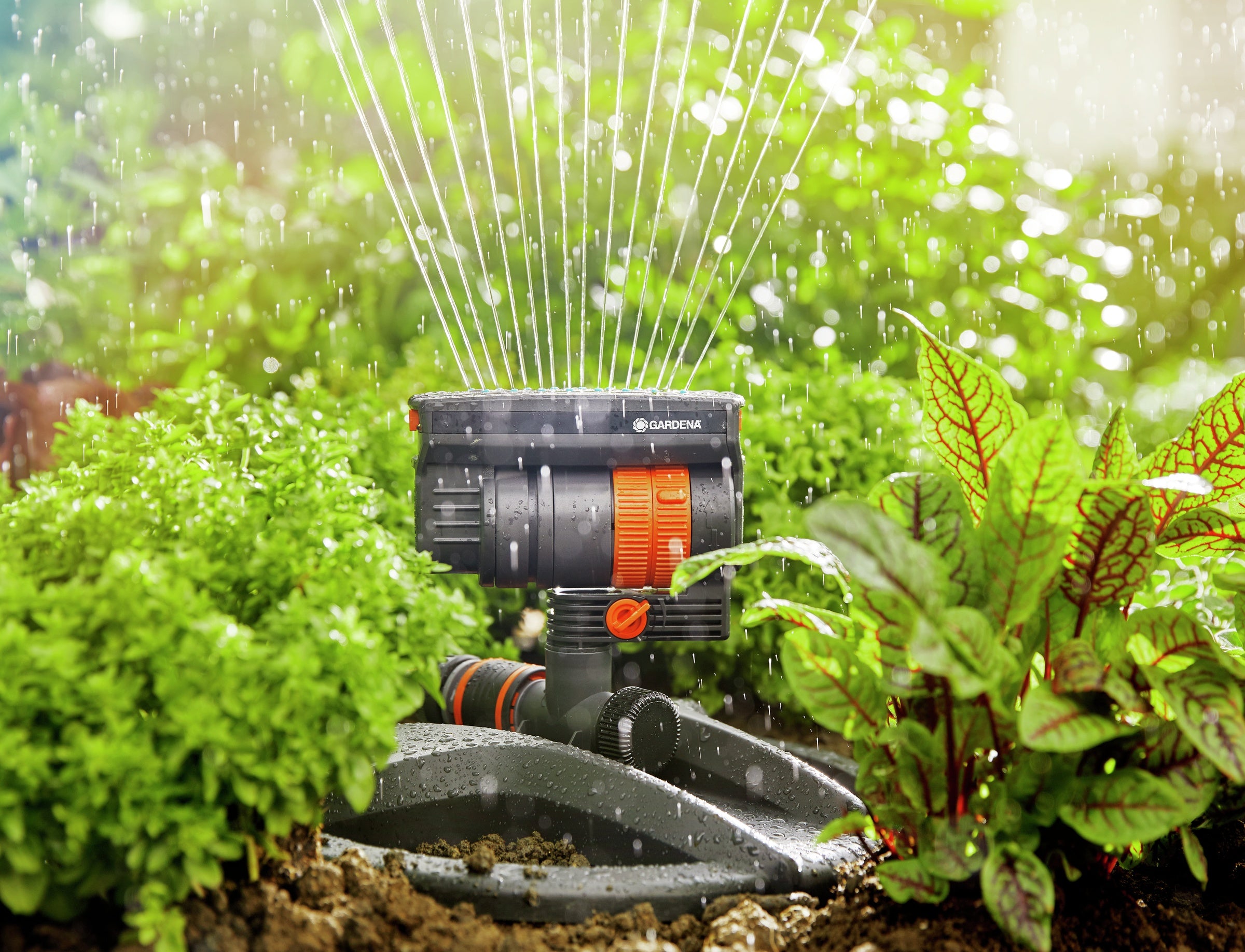 AquaZoom Sprinkler on Sled