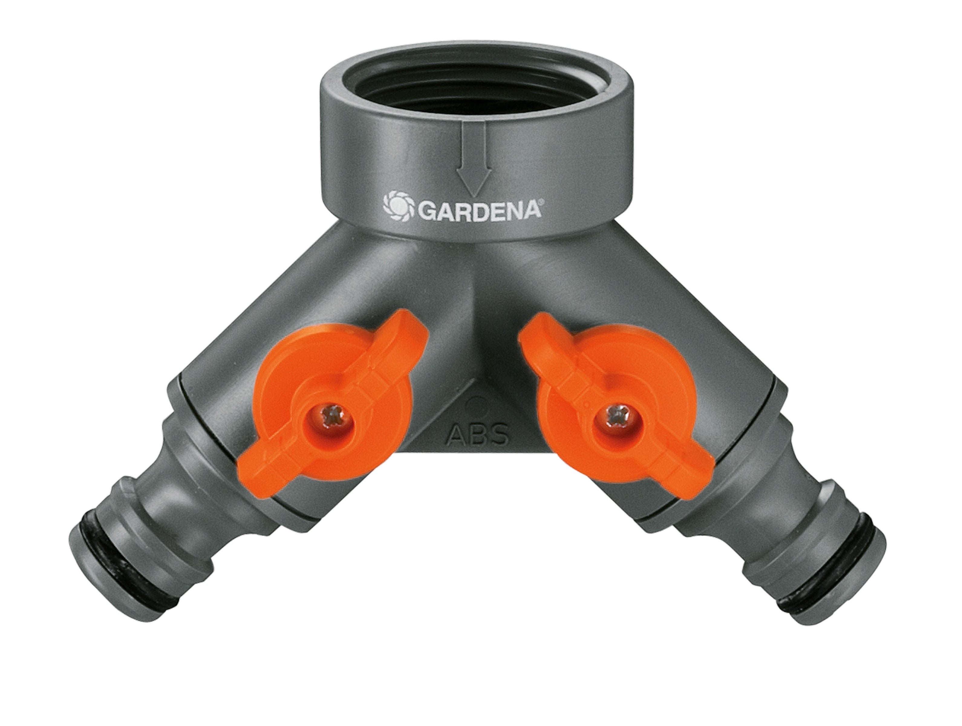 Twin Tap Connector 26 5 Mm G 3 4 Gardena twin-tap-connector-26-5-mm-g-3-4-gardena