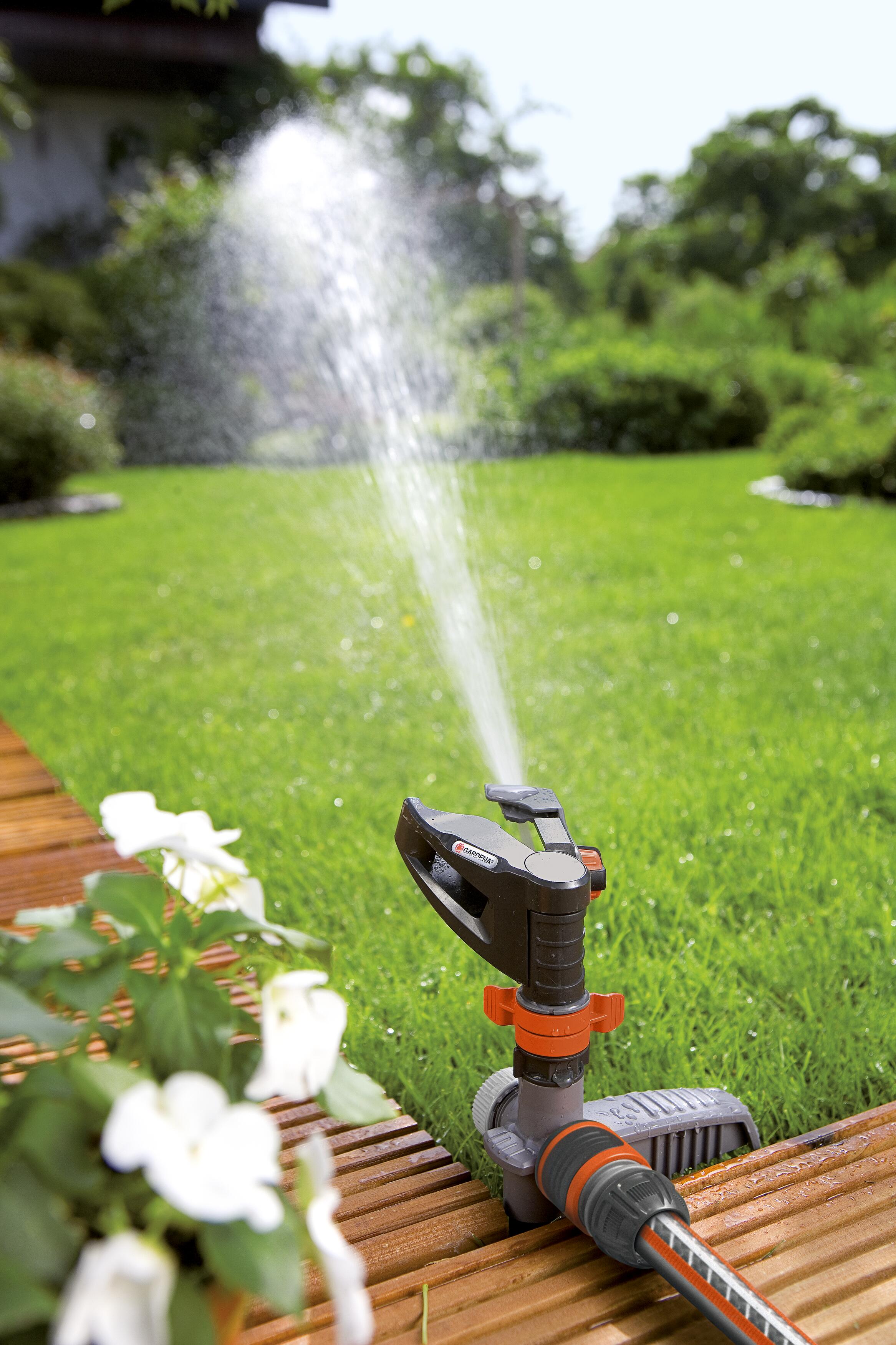 Impulse Sprinkler on Plastic Spike
