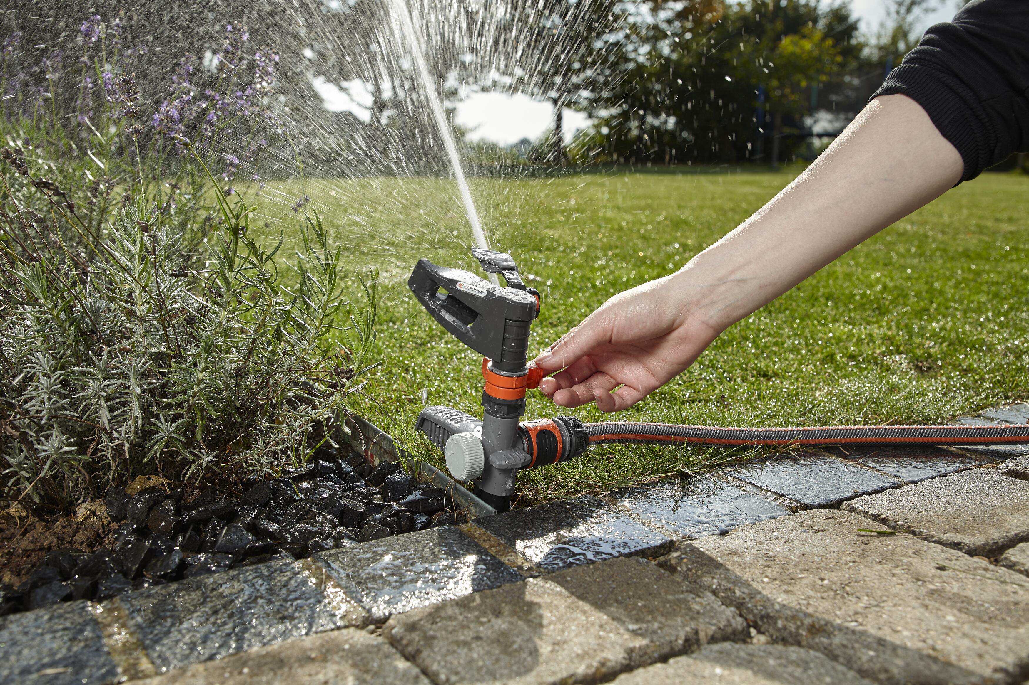 Impulse Sprinkler on Plastic Spike