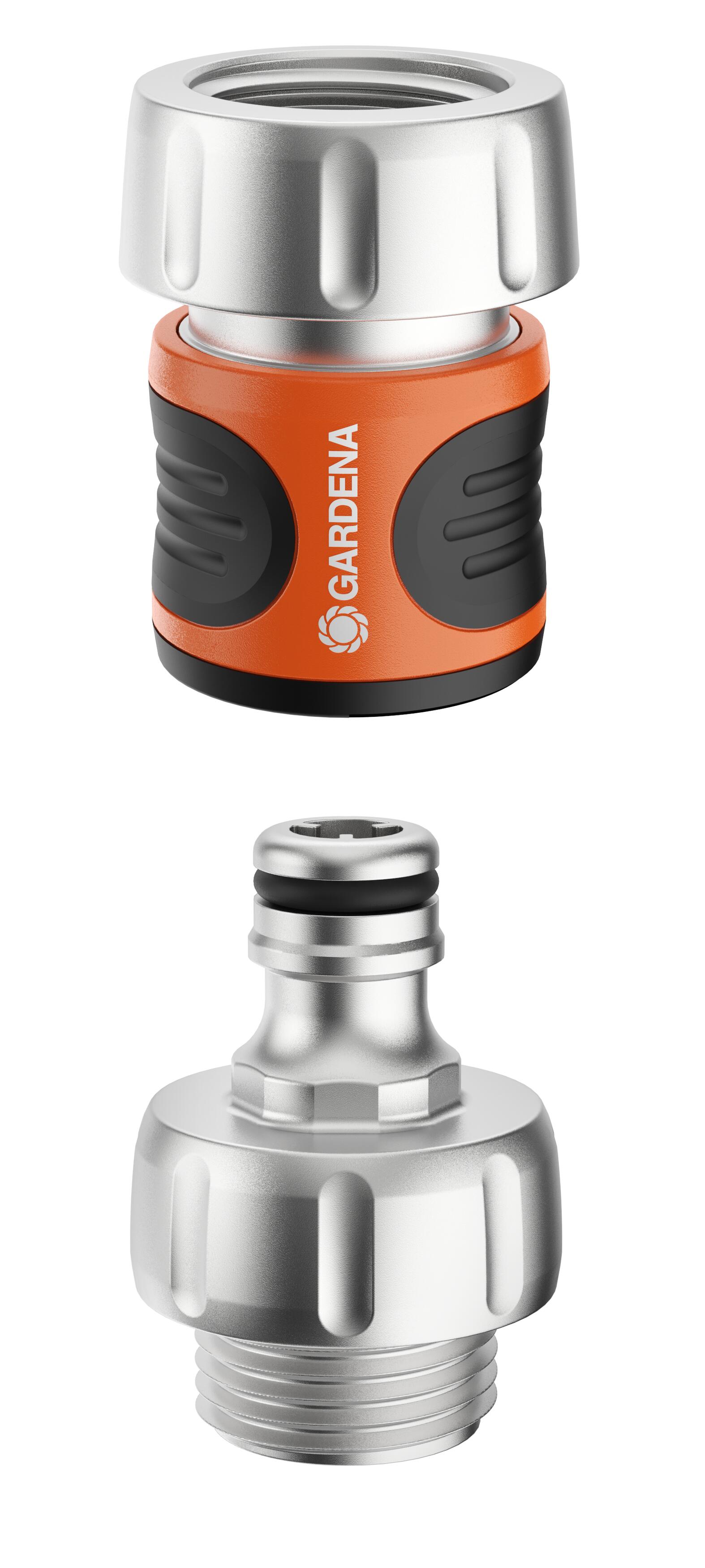 Metal Water Stop Quick-Connect Adapter