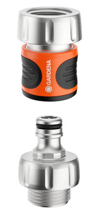 Metal Water Stop Quick-Connect Adapter