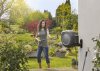 Retractable Hose Reel RollUp 50 ft. Auto retracting & ready-to-use