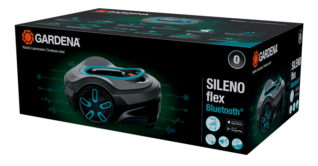 SILENO flex, robotic lawn mower, built for US lawns
