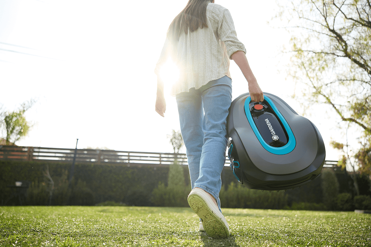 SILENO flex, robotic lawn mower, built for US lawns