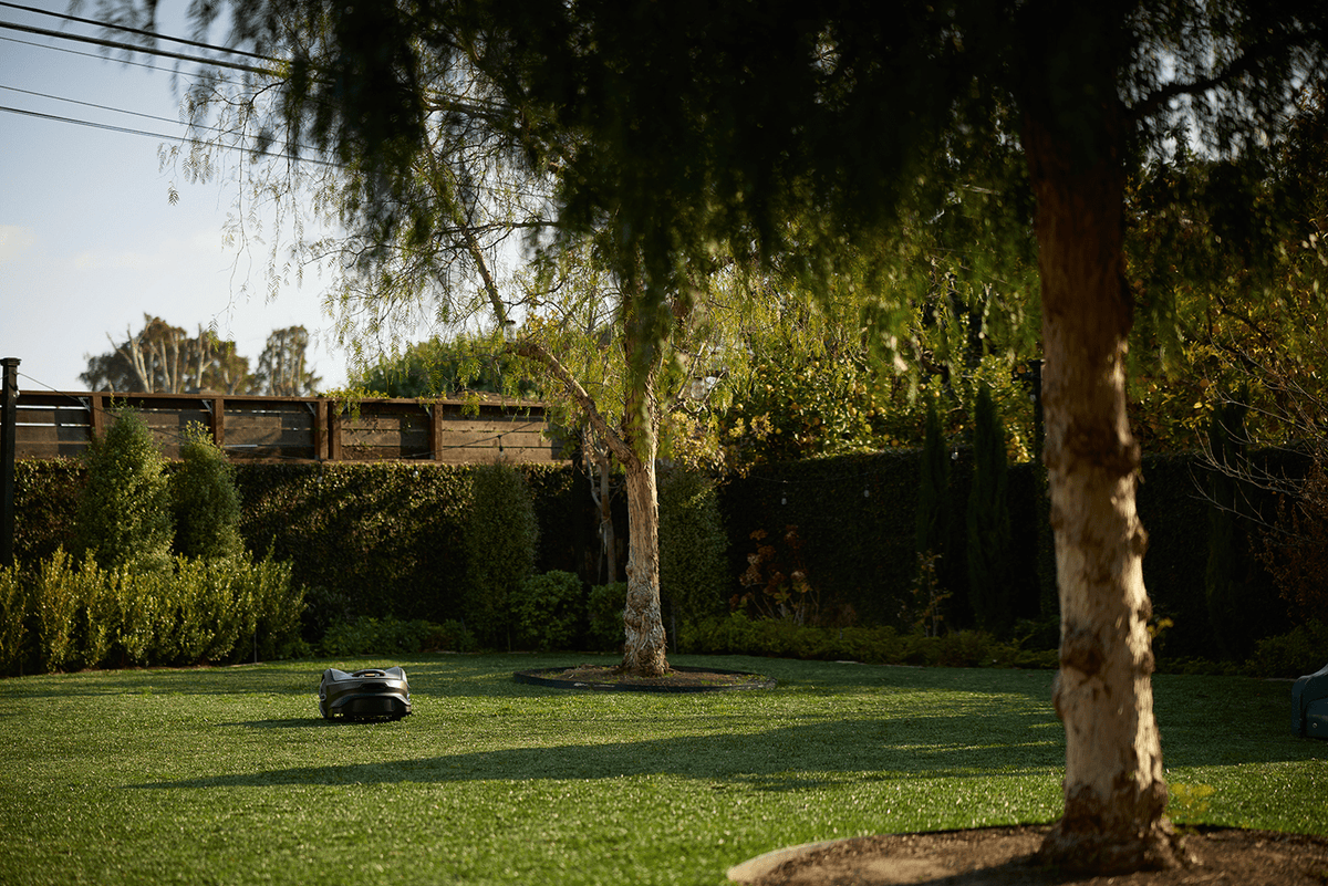 SILENO flex, robotic lawn mower, built for US lawns
