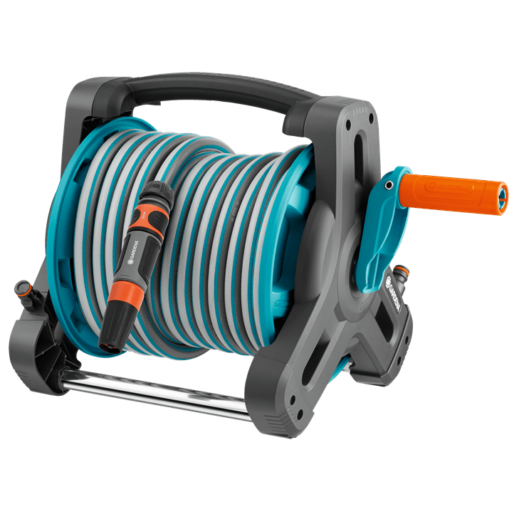 50 ft. Wall Mounted Hose Reel (Turquoise)