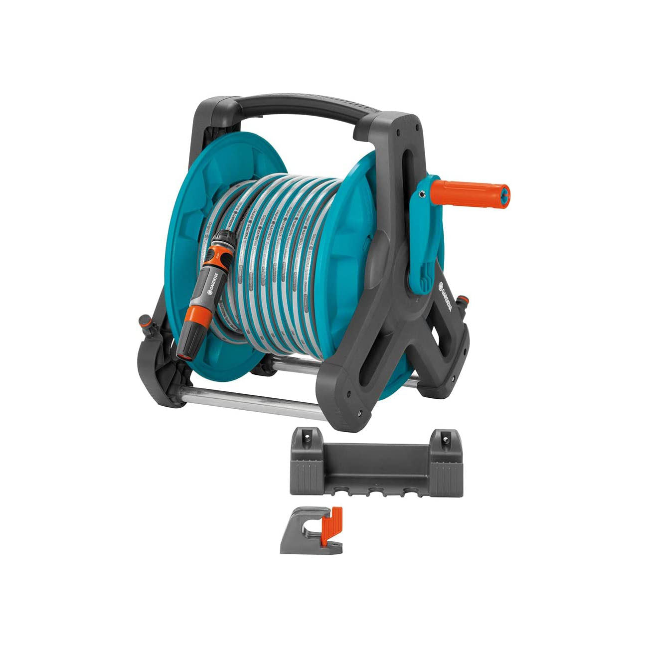 Wall Mount Hose Reel with Hose